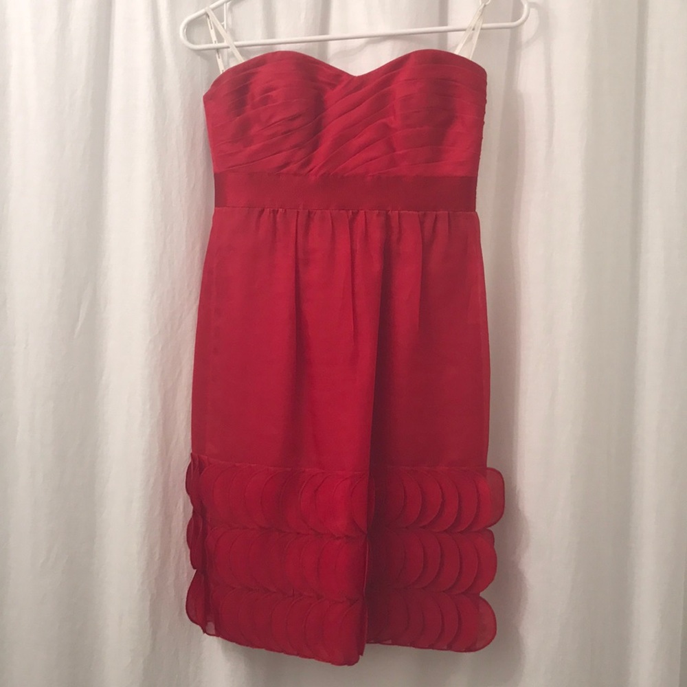 Phoebe Couture Red Silk dress